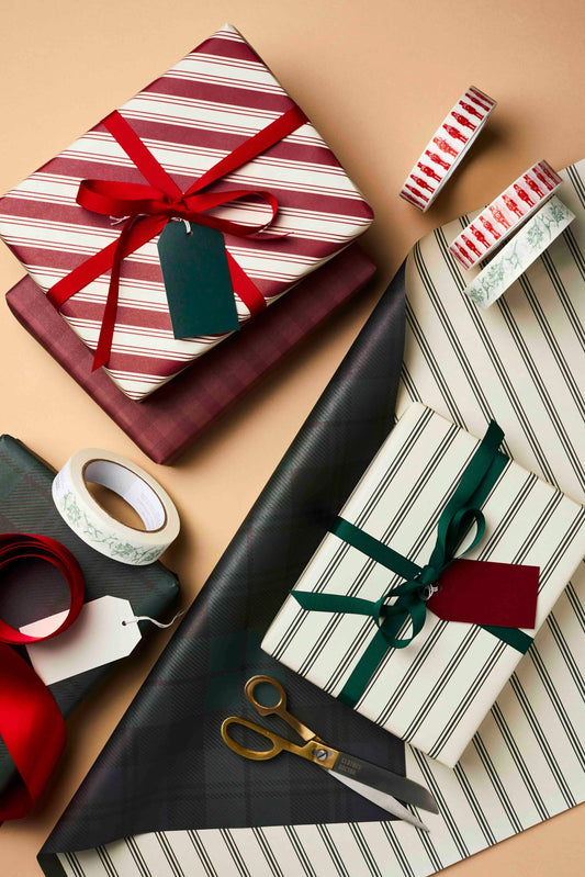 Navy + Racing Green Traditional Gift Tags (Pack of 4) By Cadeux