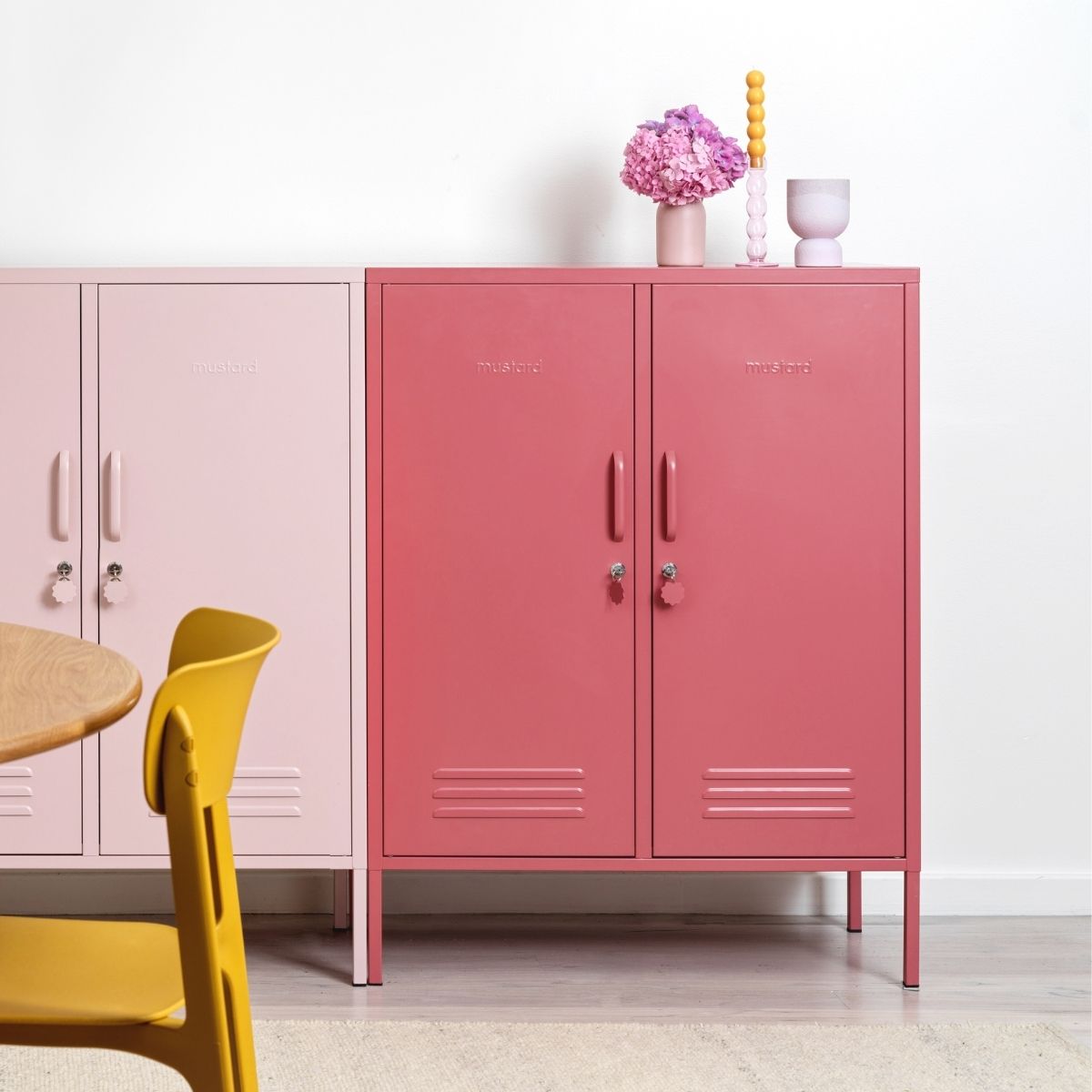 The Midi Locker in Berry By Mustard Made