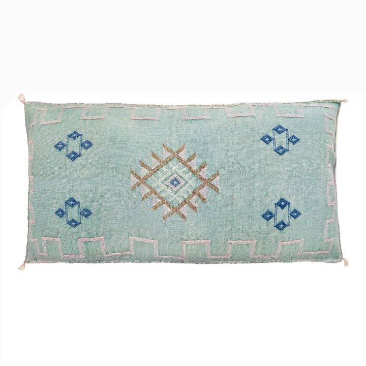 Vegan Cactus Cushion Cover XL in Green