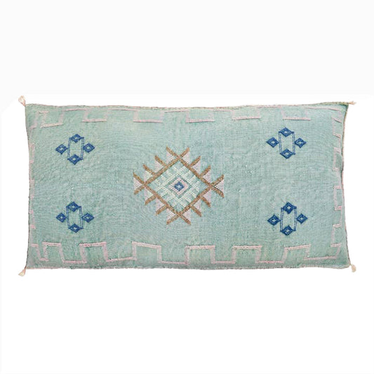 Vegan Cactus Cushion Cover XL in Green