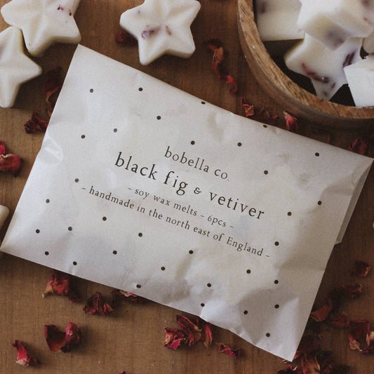 Black Fig & Vetiver Soy Wax Melts By Bobella