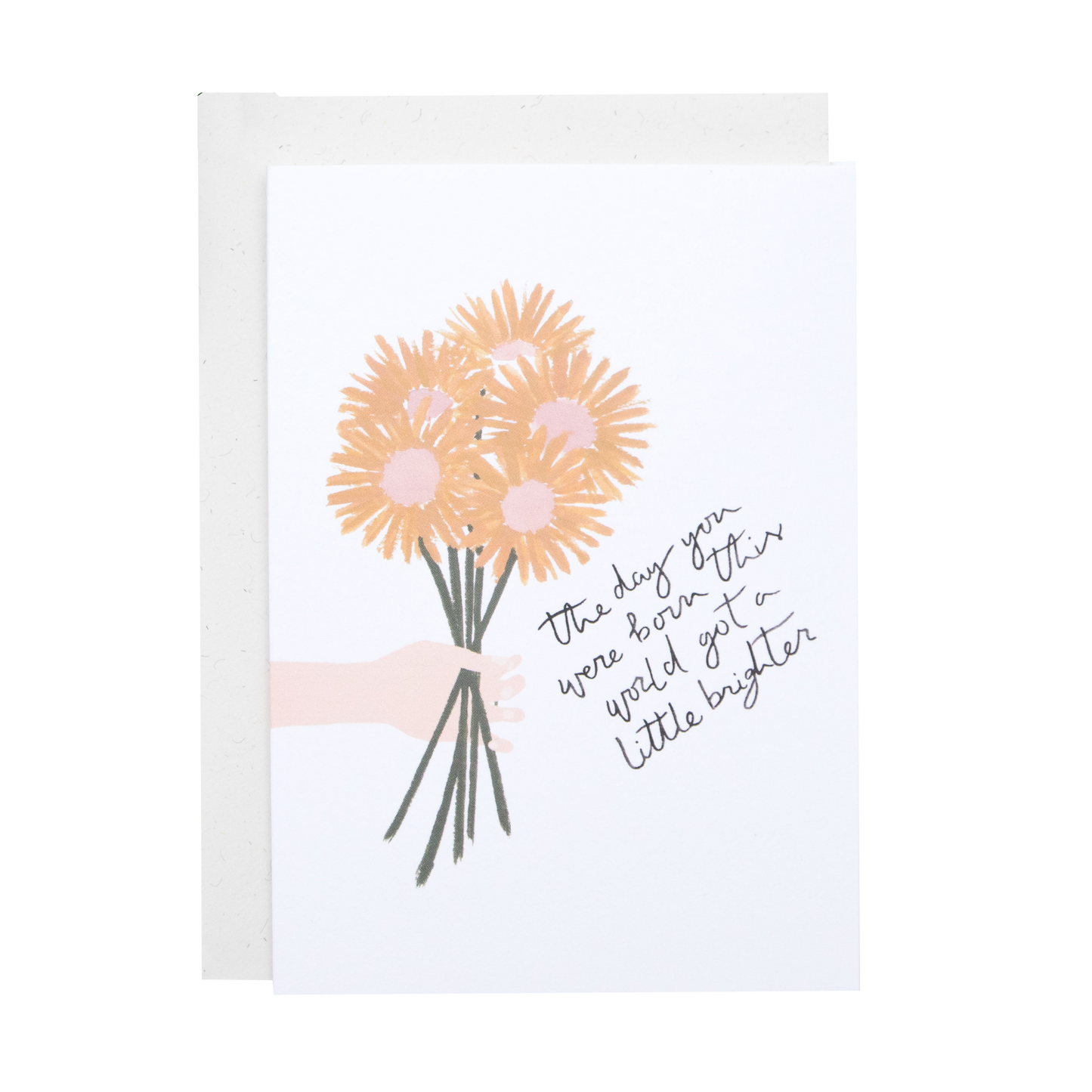 Little Brighter Greeting Card