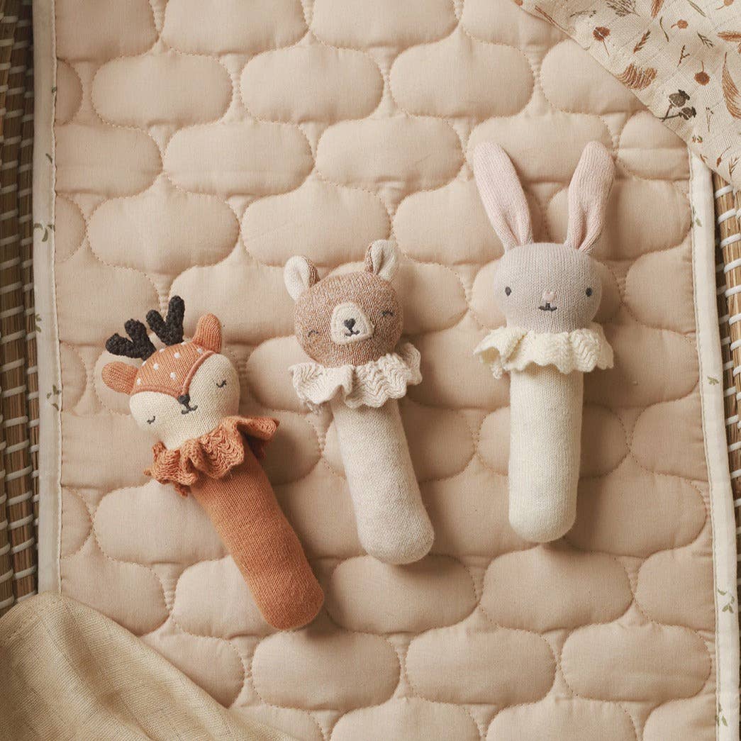 Blushing Bunny Rattle By Avery Row