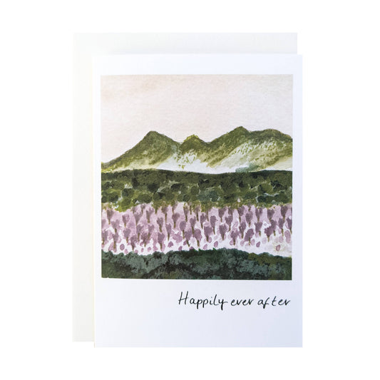'Happily Ever After' Wedding Card By The Hidden Pearl Studio