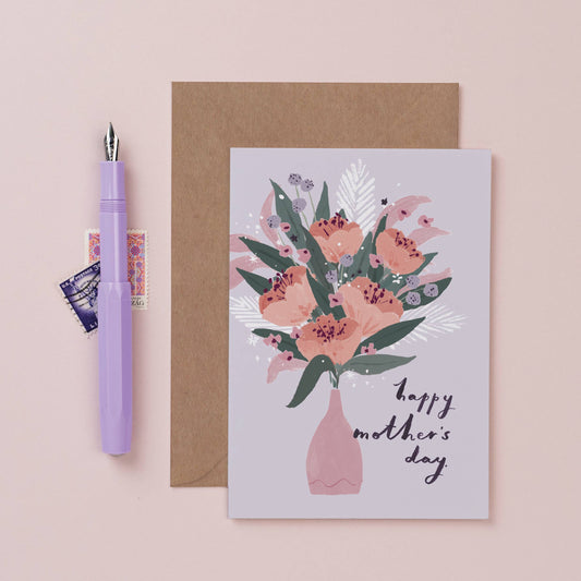 Mother's Day Flowers Card By Sister Paper Co