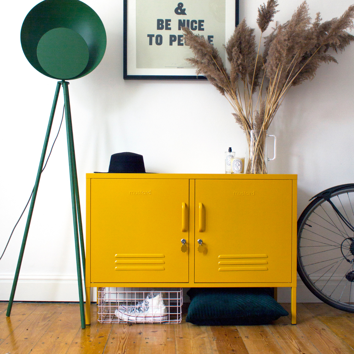 The Lowdown Locker in Mustard By Mustard Made