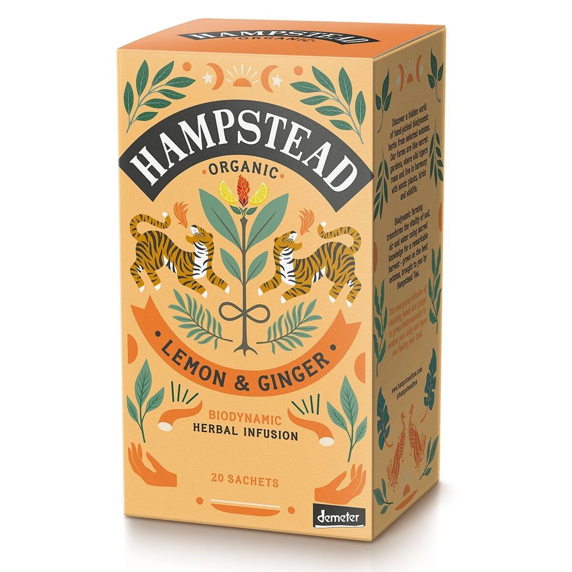 Hampstead Organic - Lemon & Ginger Tea
