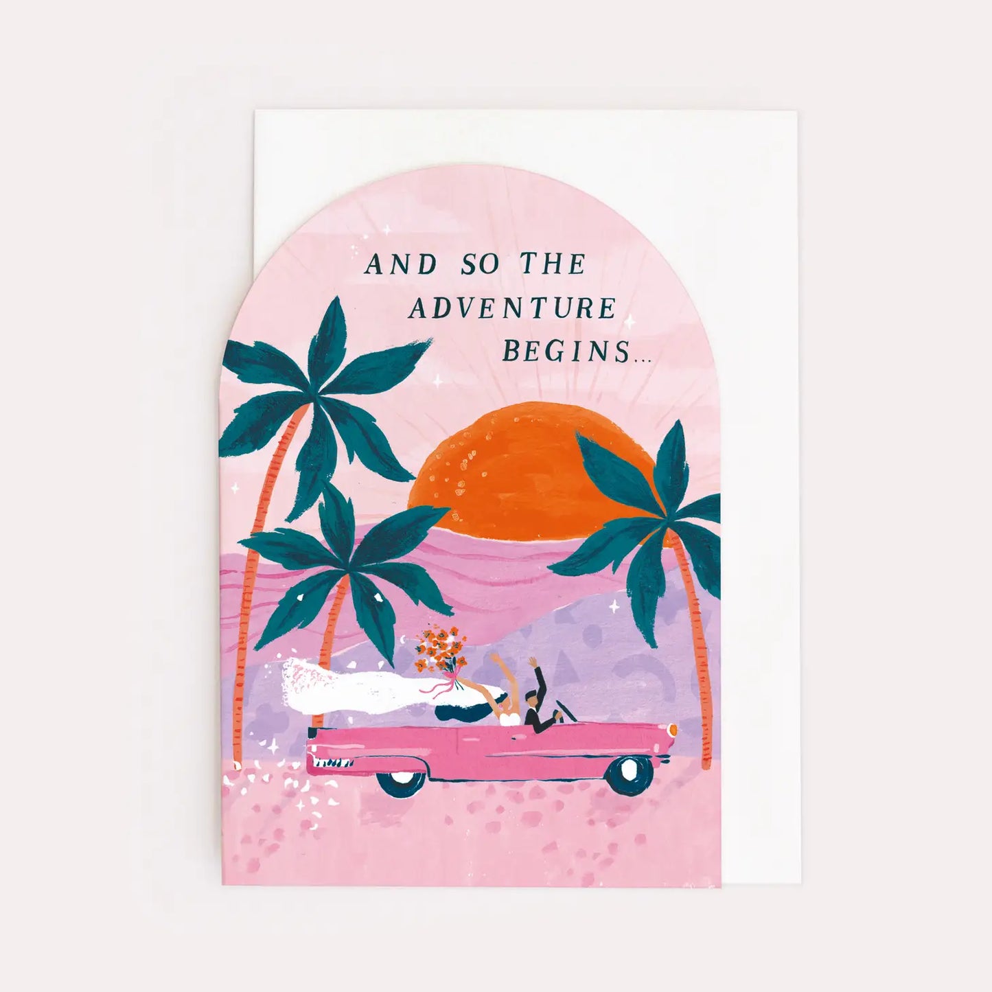 Adventures Wedding Card By Sister Paper Co