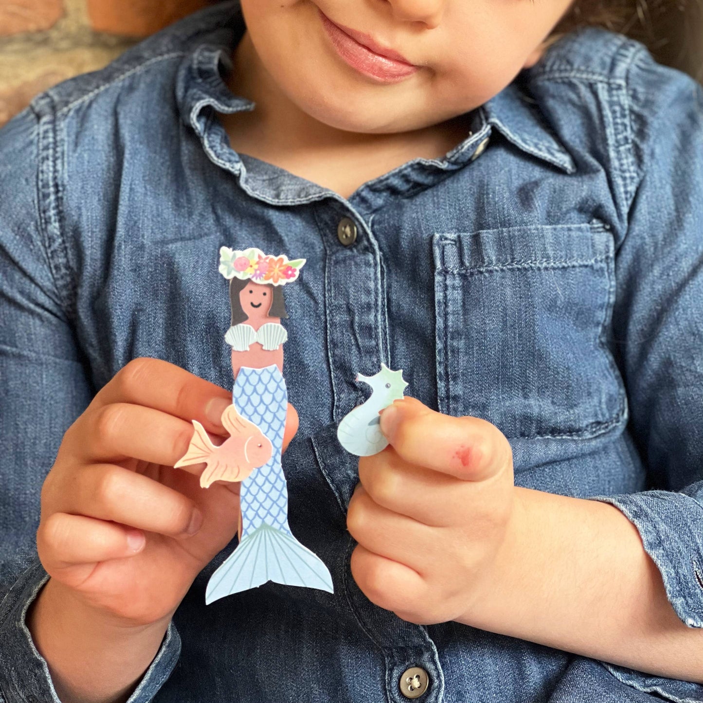 Make Your Own Mermaid Peg Doll By Cotton Twist