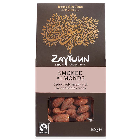 Zaytoun Fairtrade Smoked Almonds 140g
