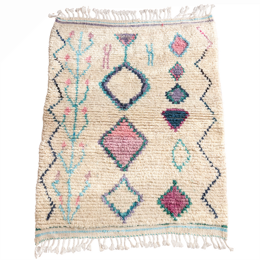 Mariam Moroccan Azilal Wool Rug