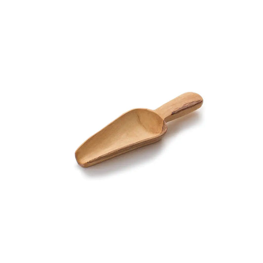 Small Olive Wood Scoop