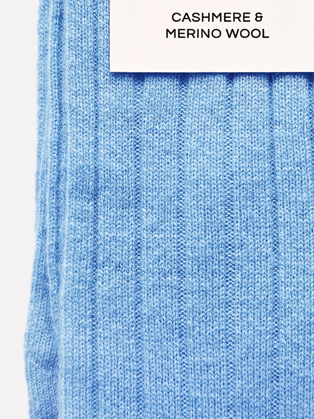 Cashmere and Merino Wool Socks in Cornflower By Yonder