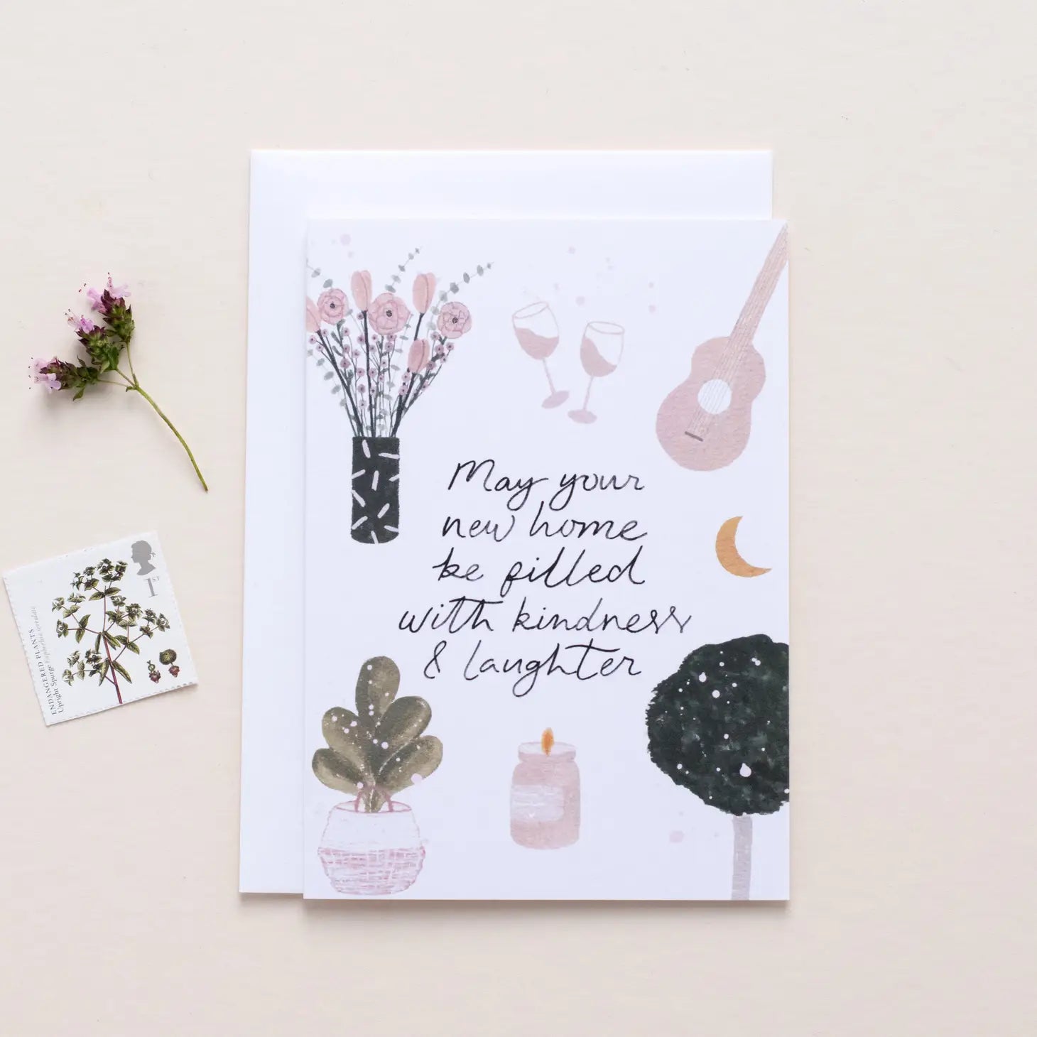 May your New Home be filled with Kindness & Laughter Card