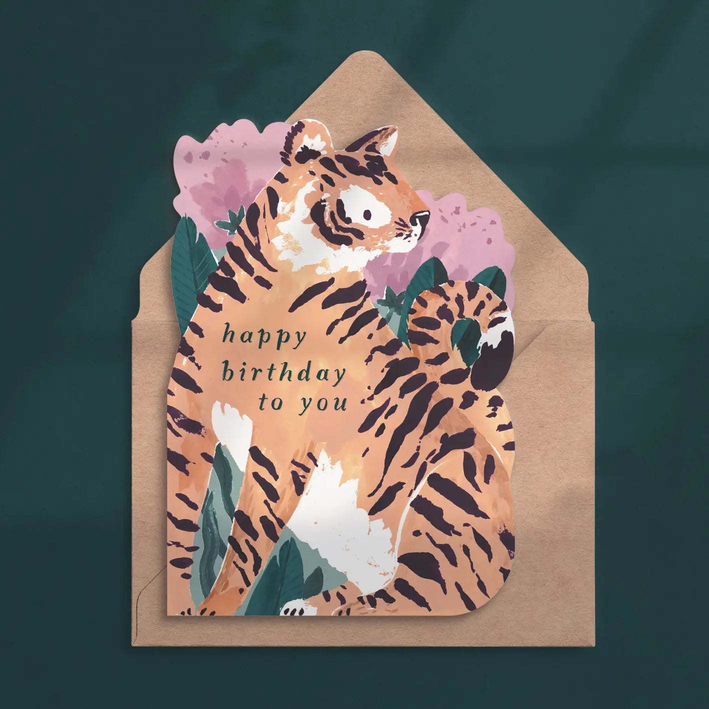 Tiger Birthday Card By Sister Paper Co