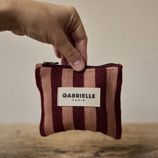 Garance Stripes Cotton Purse By Gabrielle Paris