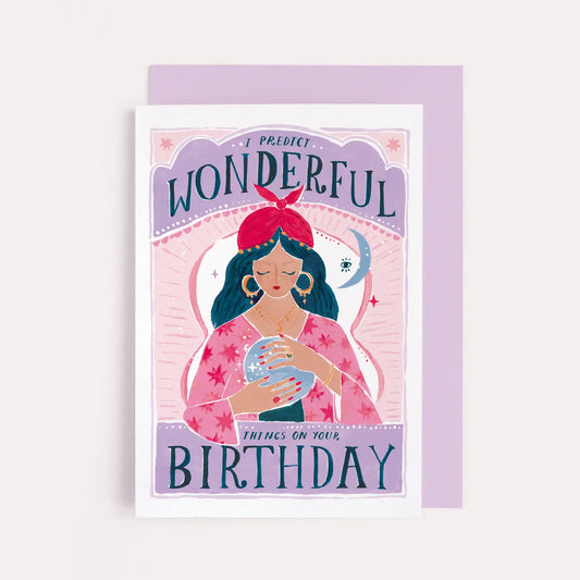 Fortune Birthday Card By Sister Paper Co
