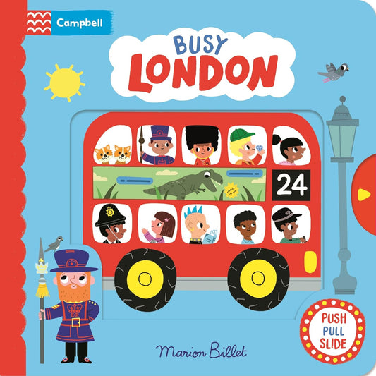 Busy London Board Book by Marion Billet