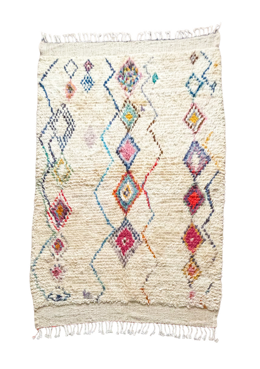 Bisan Moroccan Azilal Wool Rug