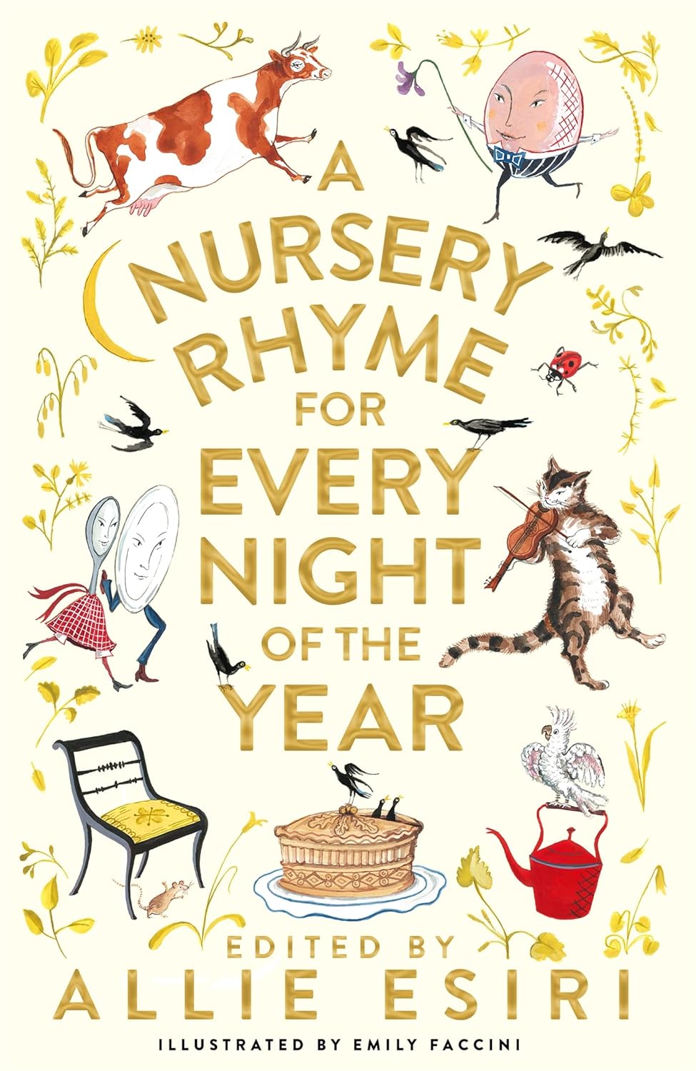 A Nursery Rhyme for Every Night Of The Year Hardcover Book