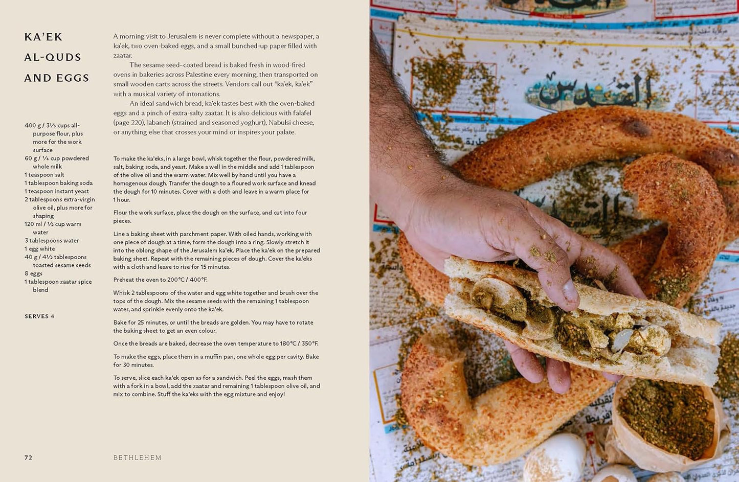 Bethlehem: A Celebration of Palestinian Food By Fadi Kattan