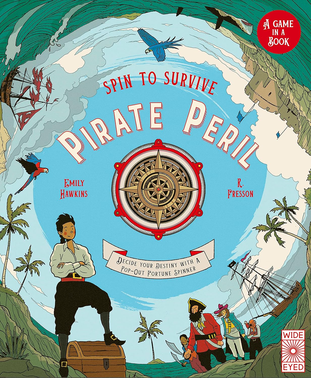 Spin to Survive: Pirate Peril - Decide Your Destiny with a Pop-Up Fortune Spinner