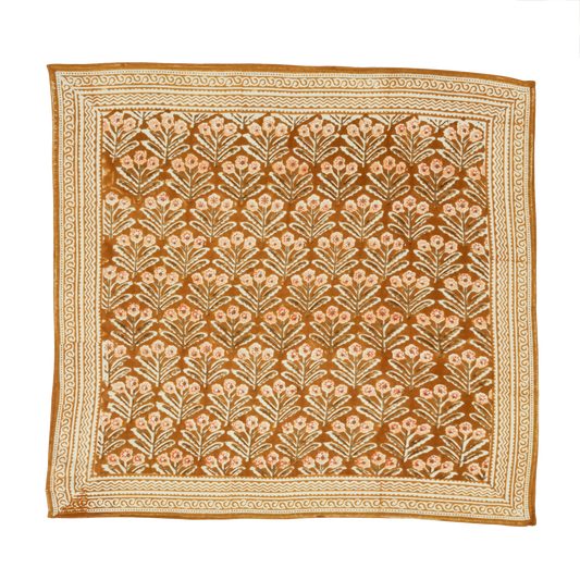 Large Indian scarf - Mahal Tandoori By Bonheur du Jour