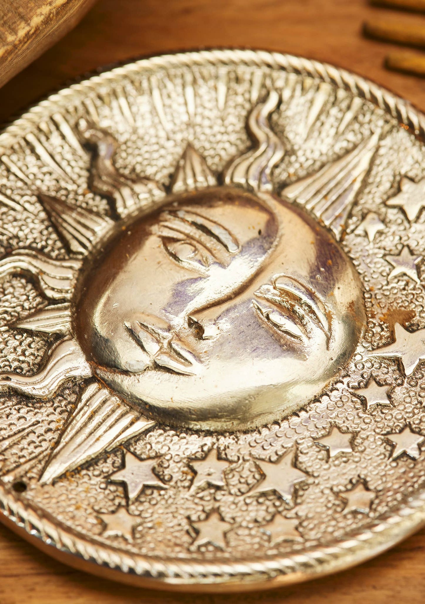 Sun, Moon & Stars Incense Holder