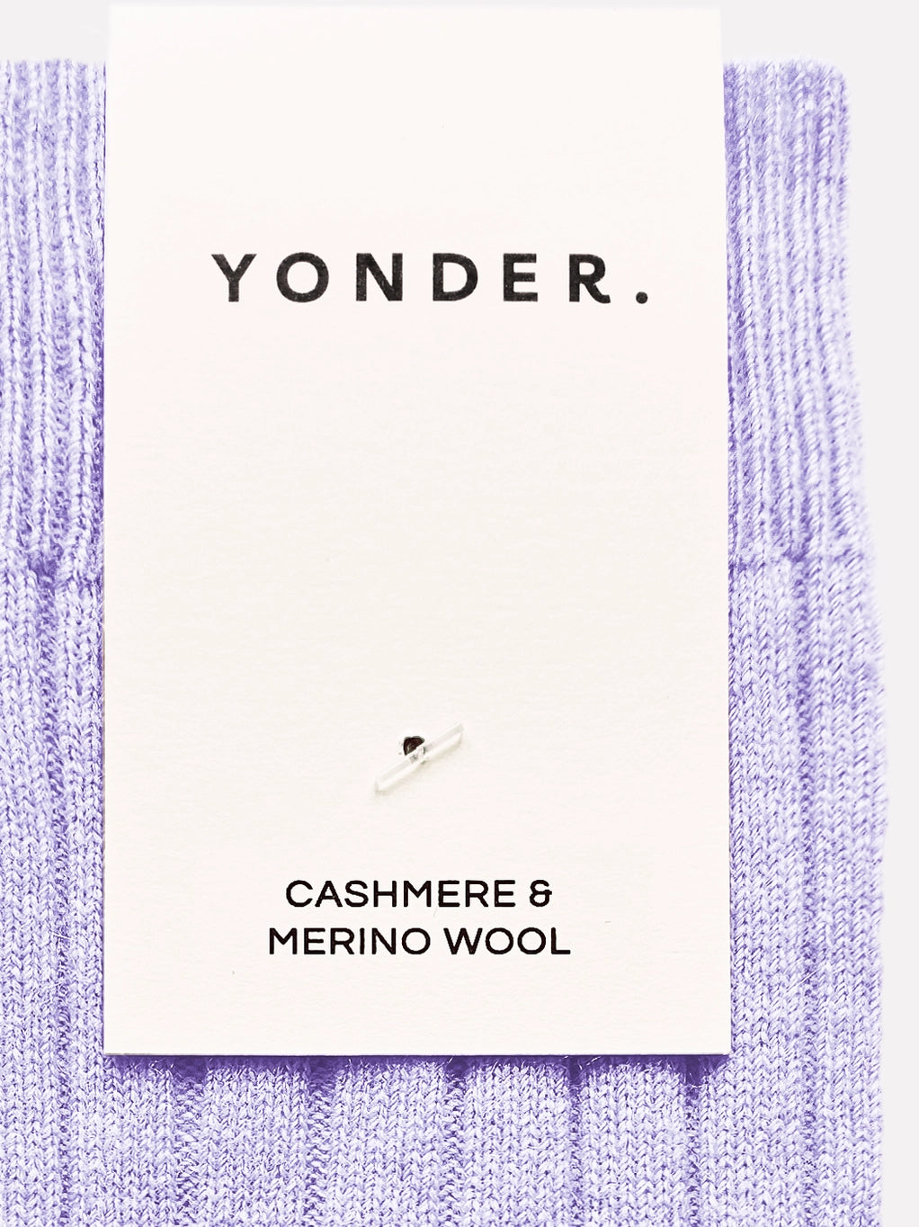 Cashmere and Merino Wool Socks in Lilac By Yonder