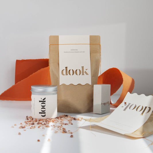 Bath Soak - Mandarin, Bergamot, Rosemary & Cedar Bath Salts By Dook