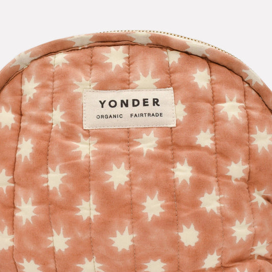 Quilted Zip Pouch in Cosmic Peanut By Yonder