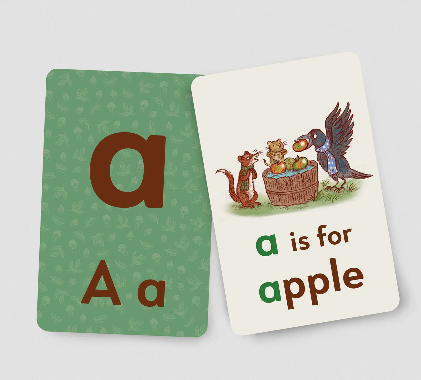 Brown Bear Wood - Let's Learn Our ABC - 26 Alphabet Flashcards