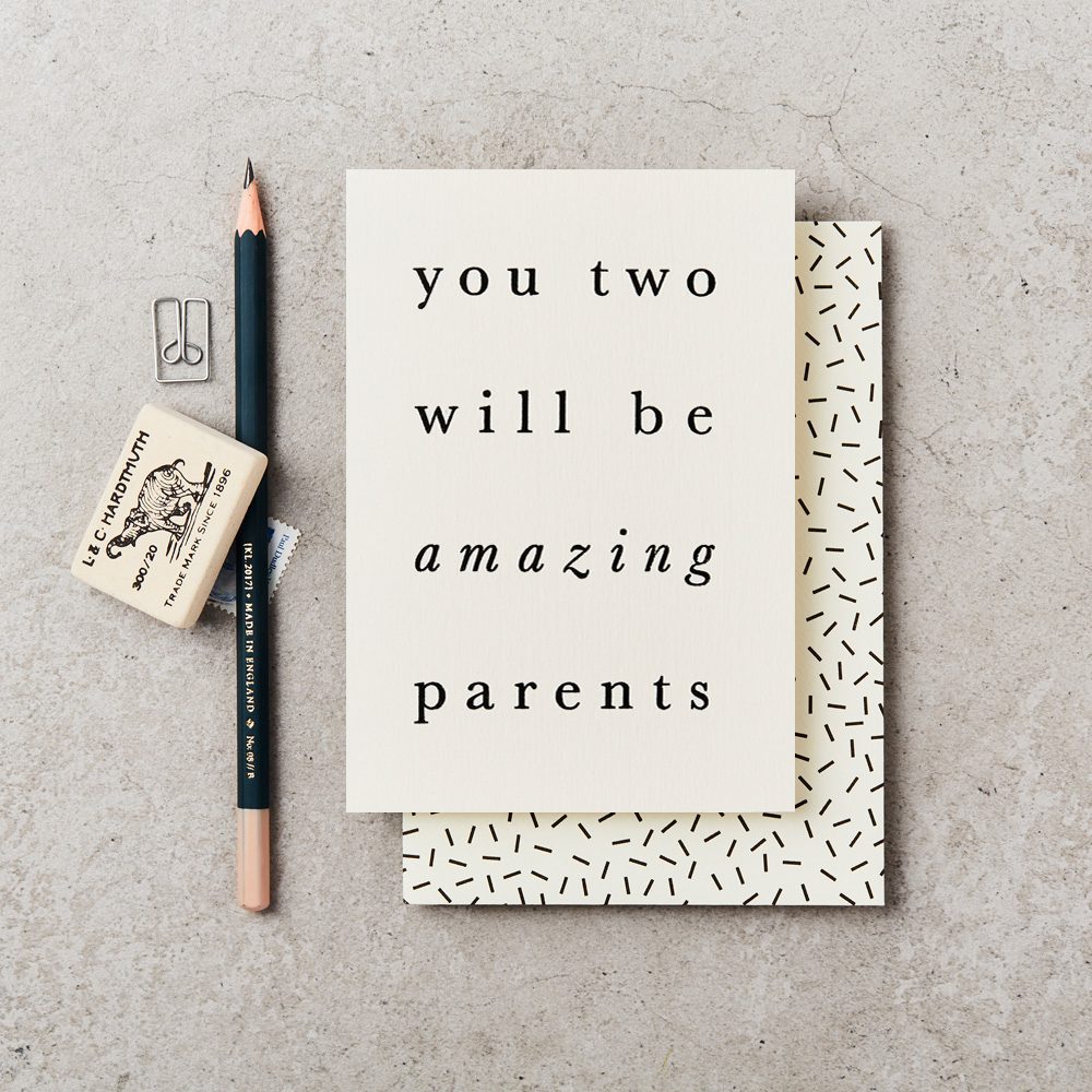 Amazing Parents Card Katie Leamon