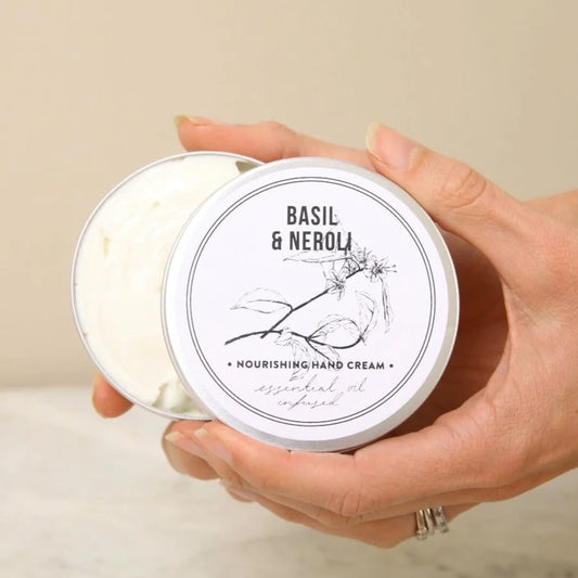 Nourishing Hand Cream 100ml -  Basil & Neroli - Norfolk Natural Living