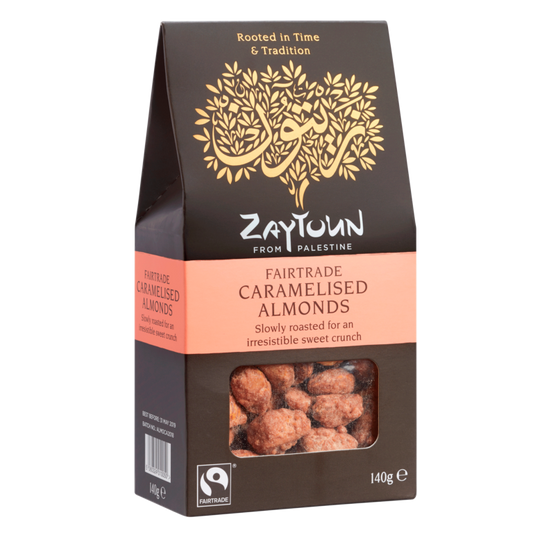 Zaytoun Caramelised Almonds 140g