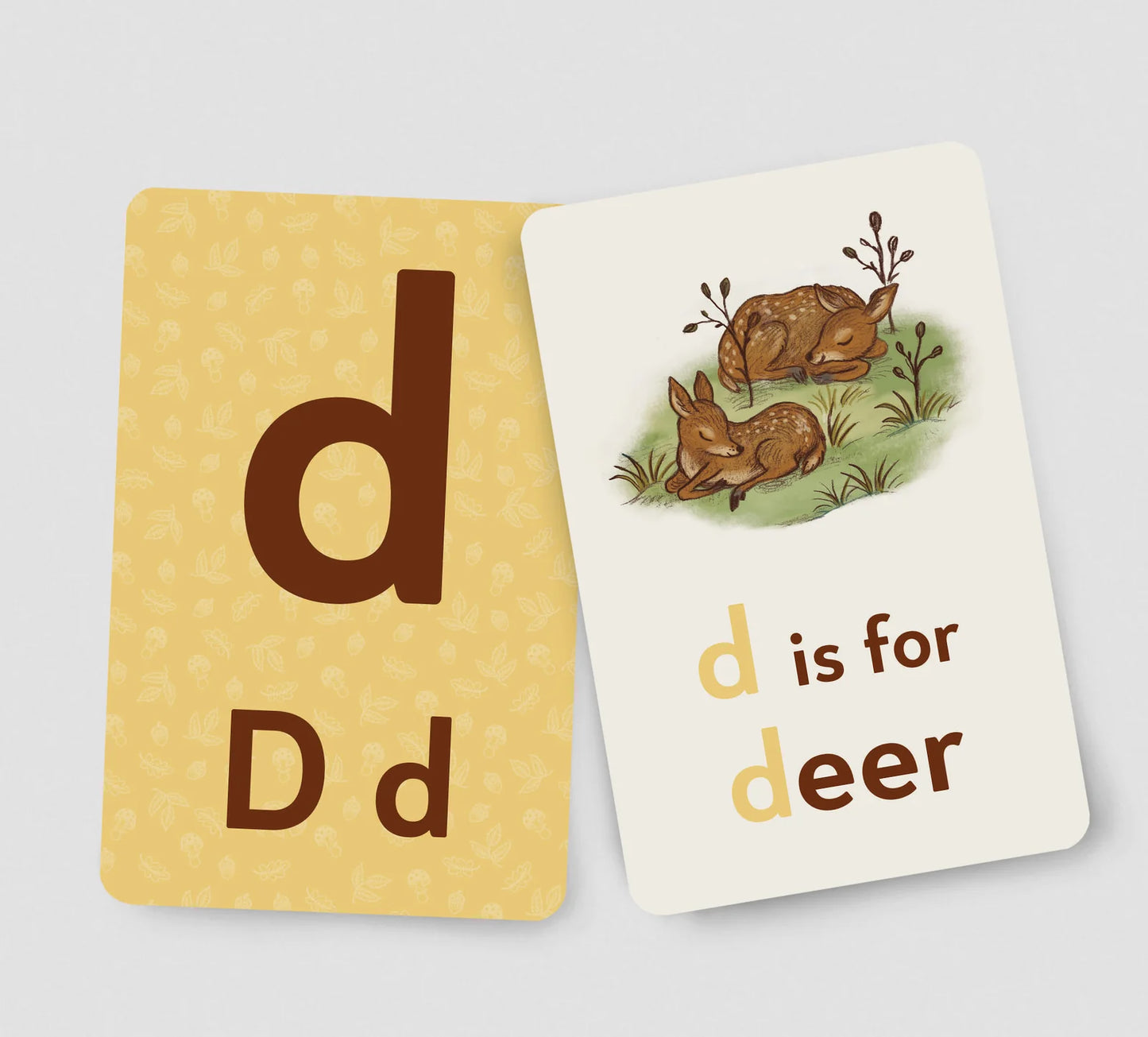 Brown Bear Wood - Let's Learn Our ABC - 26 Alphabet Flashcards