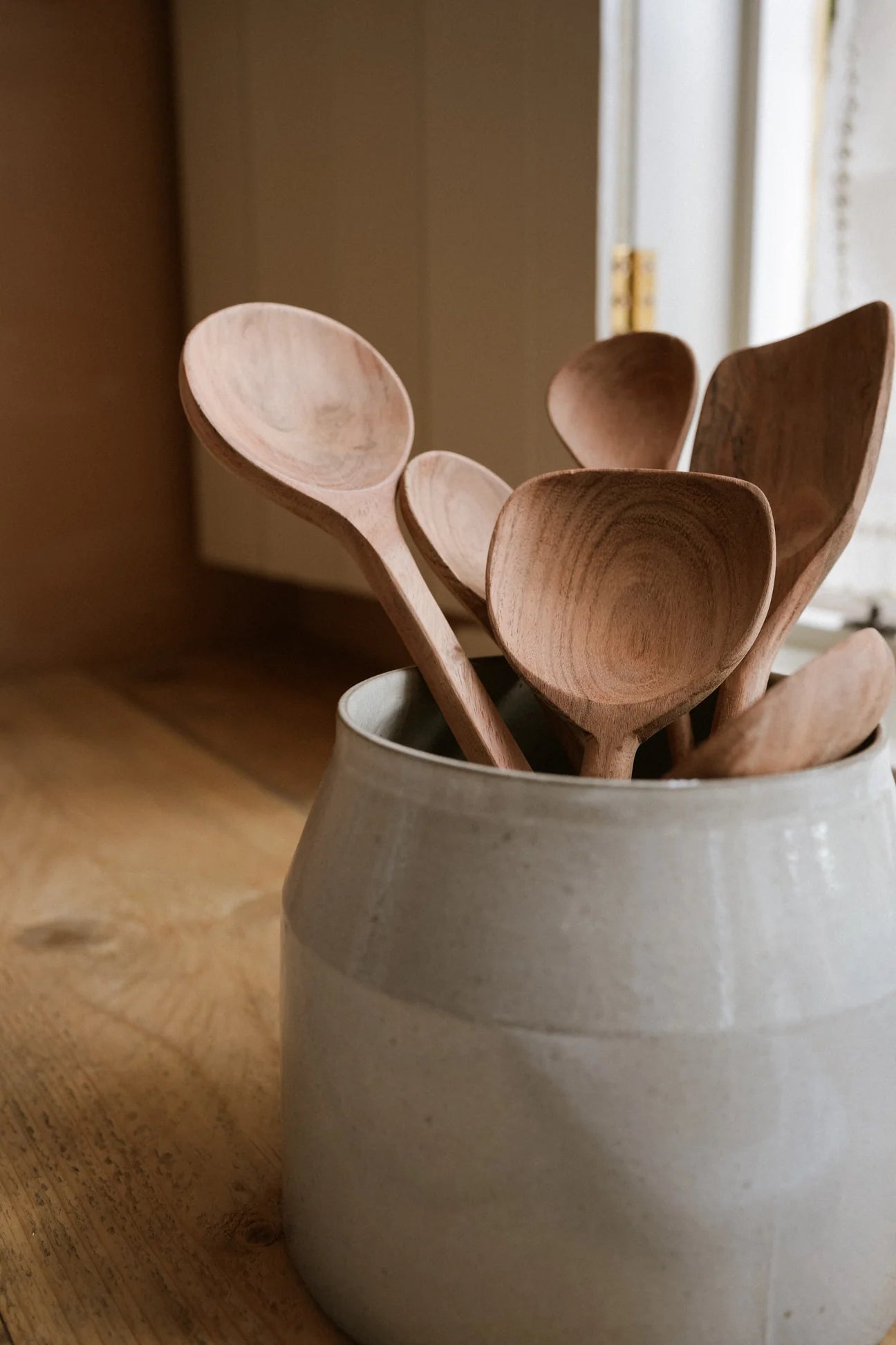 Stoneware Stove Utensil Pot By Morgan Wright