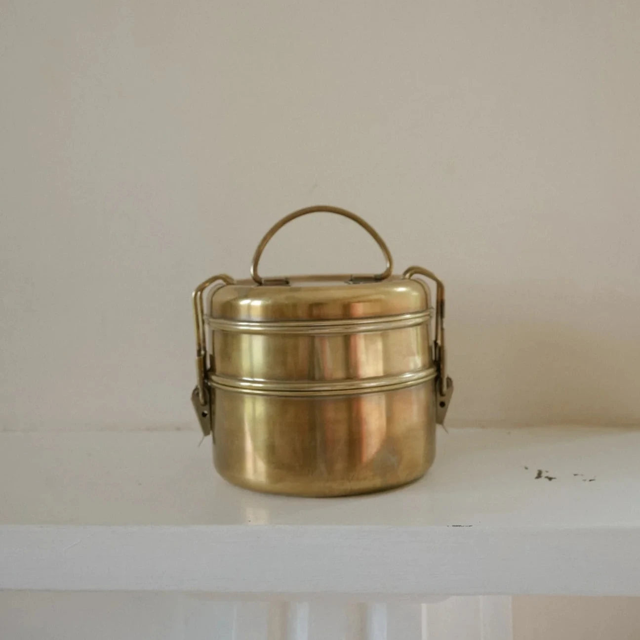 Brass Tiffin Tin By Morgan Wright