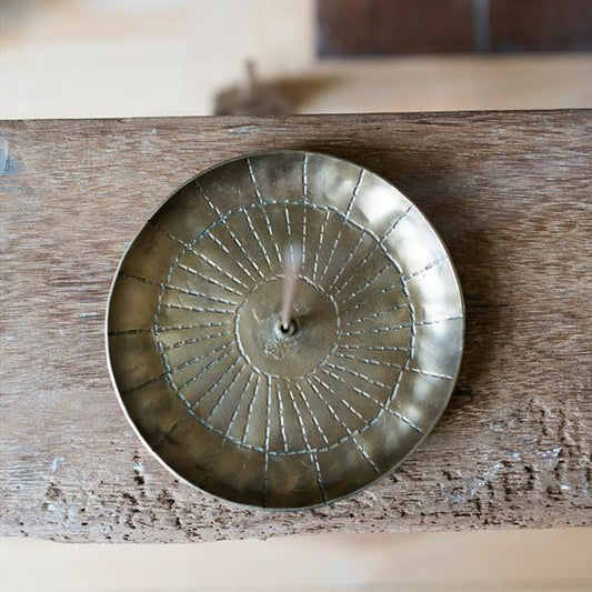 Forged Brass Incense burner With Nag Champa Sticks From Morgan Wright