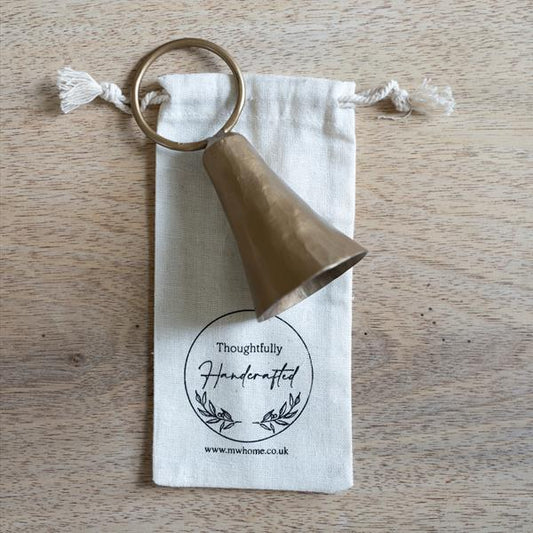 Bell Shaped Brass Candle Snuffer By Morgan Wright
