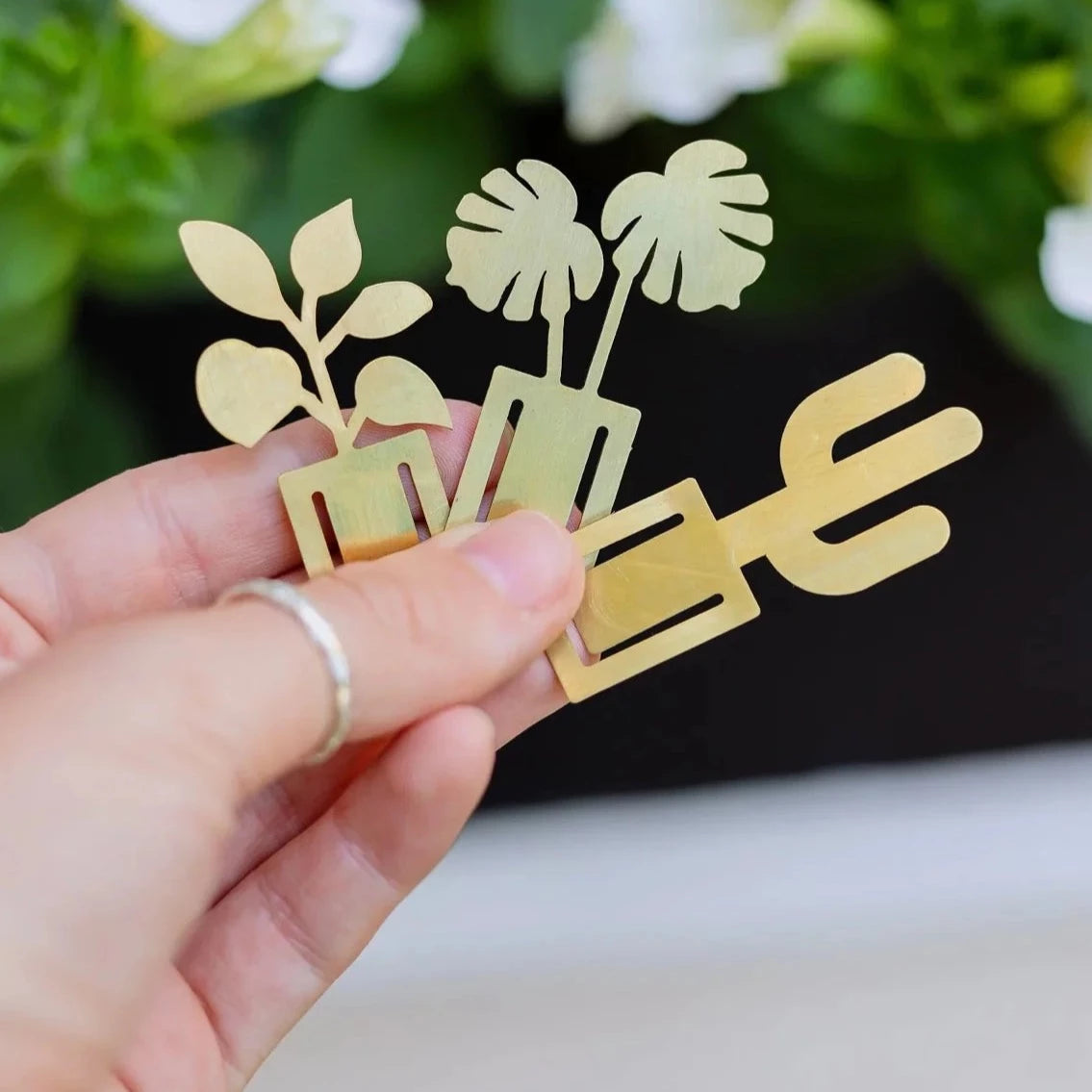 Houseplant Bookmarks Made By Pivot