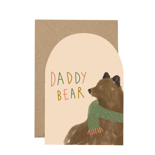 Daddy Bear Card By Plewsy