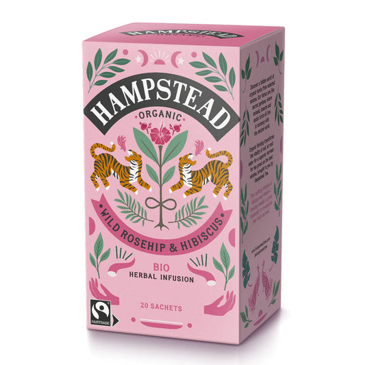 Hampstead Organic - Wild Rosehip & Hibiscus Tea
