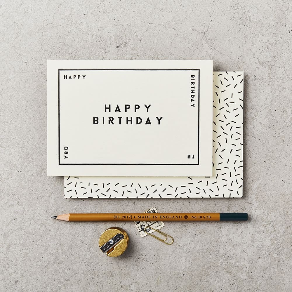 Happy Birthday Boxed Card By Katie Leamon