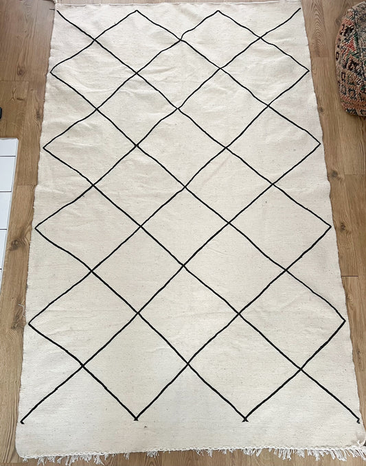 Flat Weave Moroccan Berber Rug 2.5M X 1.5M (LAST ONE)