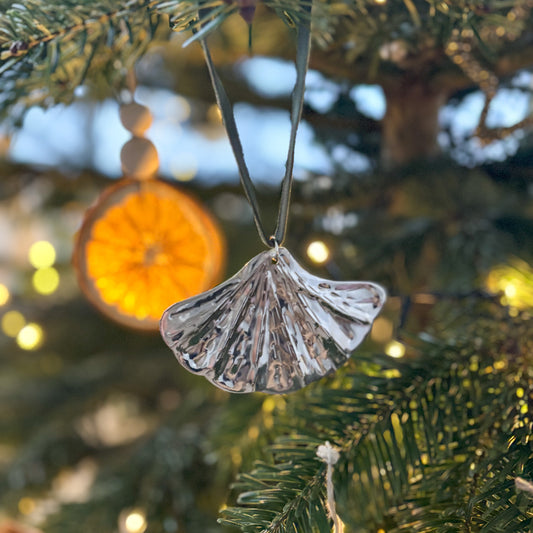 Handmade Gingko Leaf Decoration