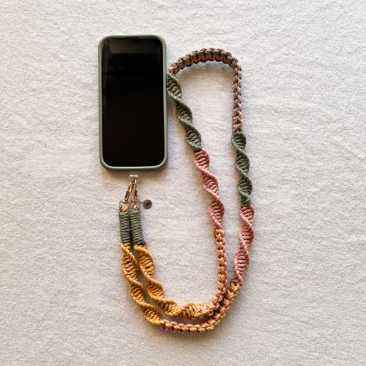 Handmade Macramé Phone Strap By Kali Cramé