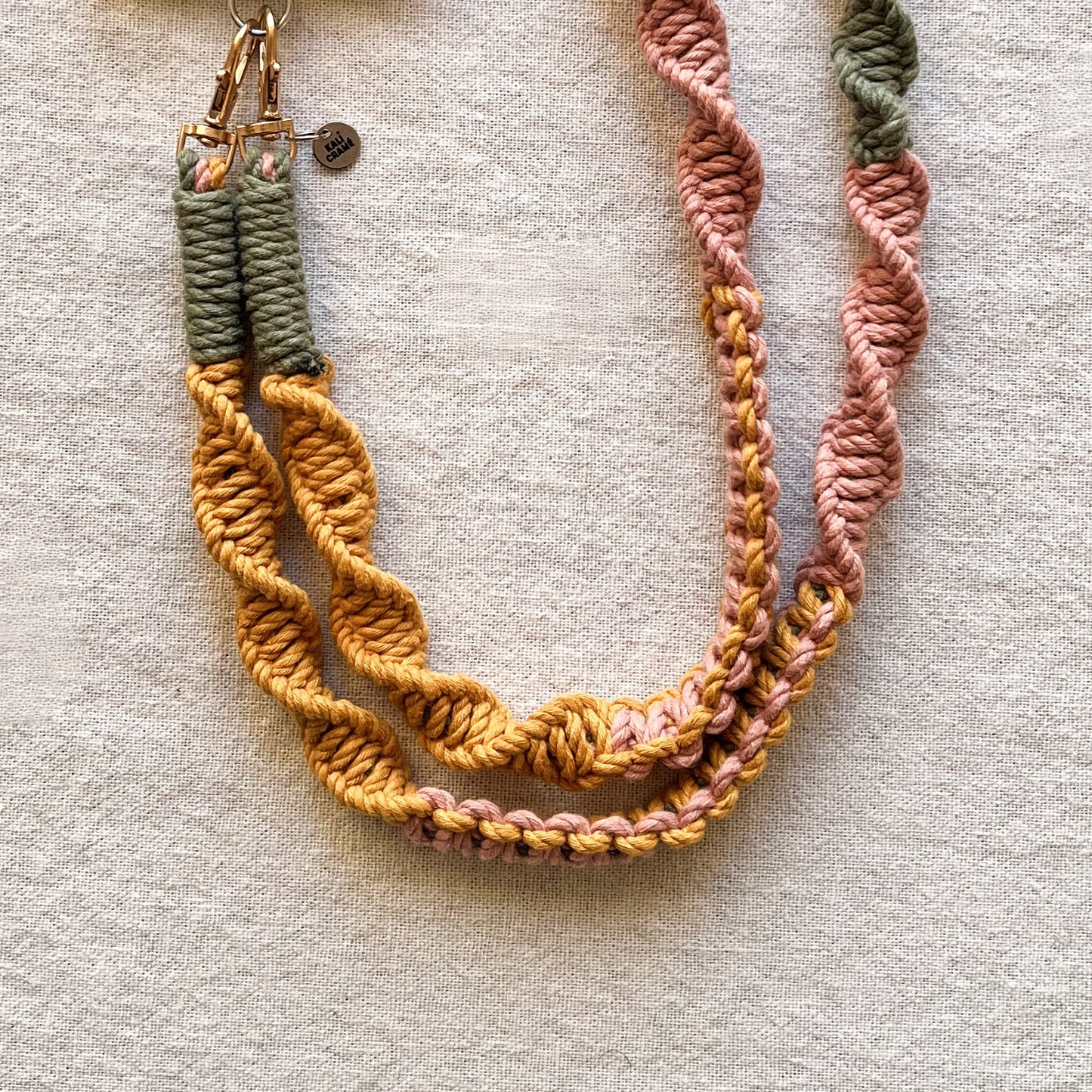 Handmade Macramé Phone Strap By Kali Cramé