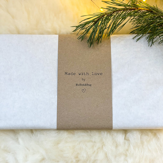 Large Plain Kraft Paper Storage Sack