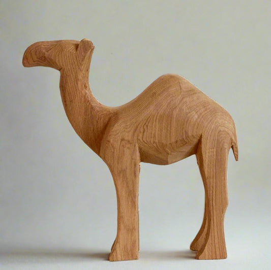 Decorative Small 
Wooden Camel